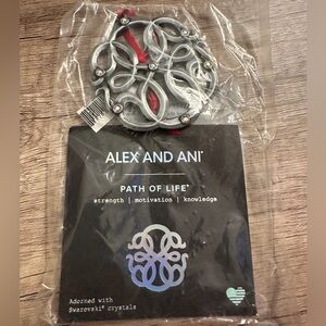 Alex and Ani NWT Path of Life Holiday ornament with Swarovski crystal elements